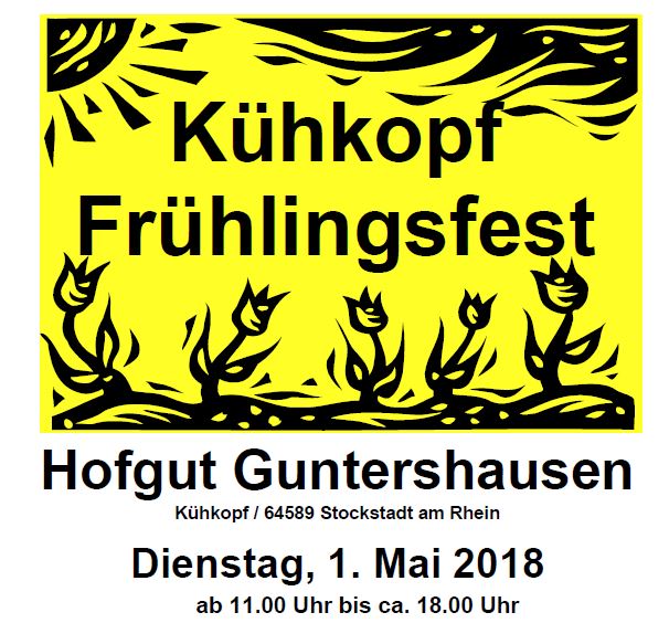 Kühkopf-Frühlingsfest  auf dem Hofgut Guntershausen