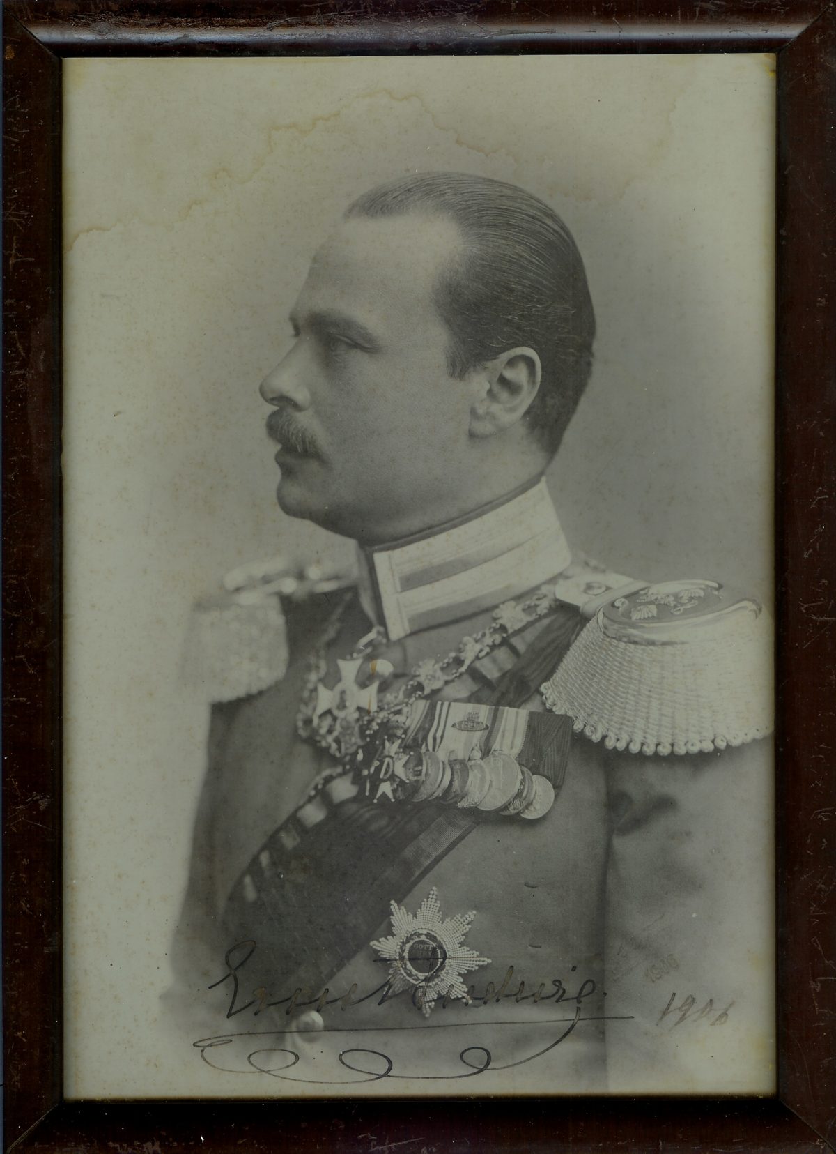 Aus dem Stockstädter Museum Das Porträt des Großherzogs Ernst Ludwig