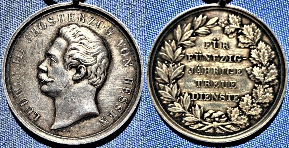 Besondere Medaille im Stockstädter Museum