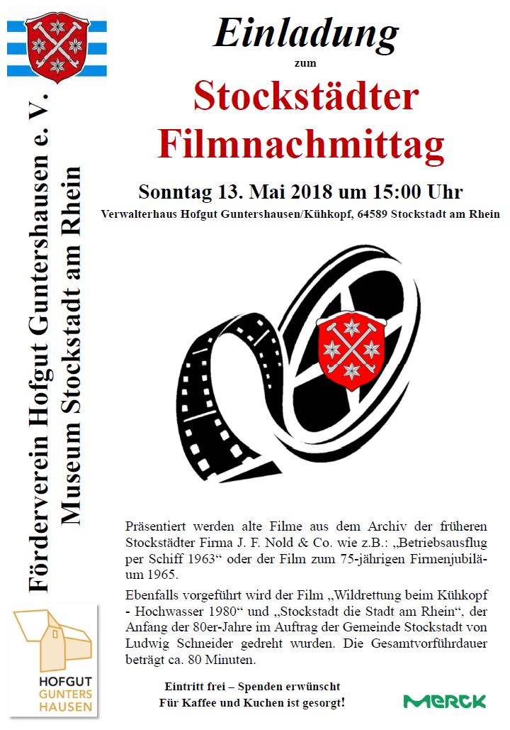 Stockstädter Filmnachmittag im Hofgut Guntershausen
