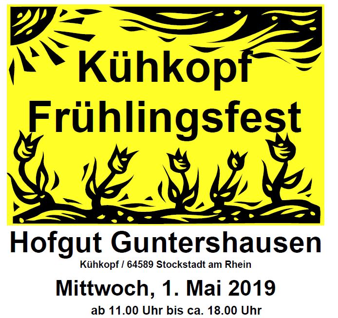 Kühkopf-Frühlingsfest  auf dem Hofgut Guntershausen